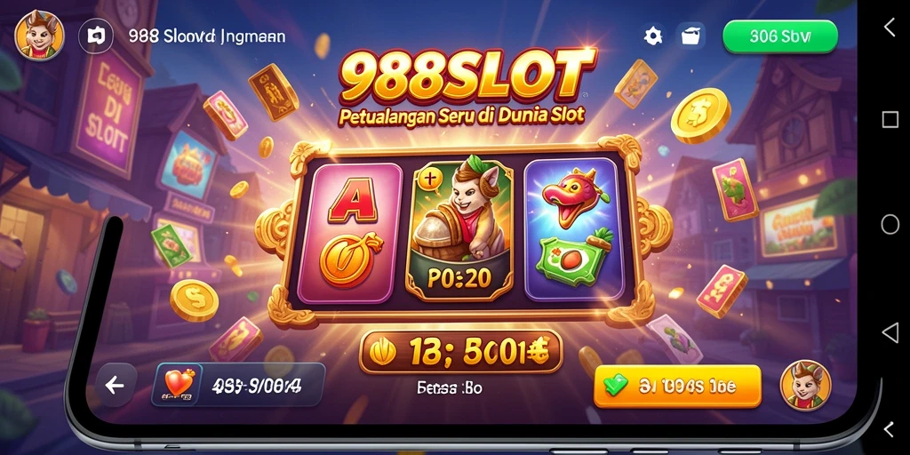Tampilan gameplay 988SLOT yang menakjubkan saat berpetualang.