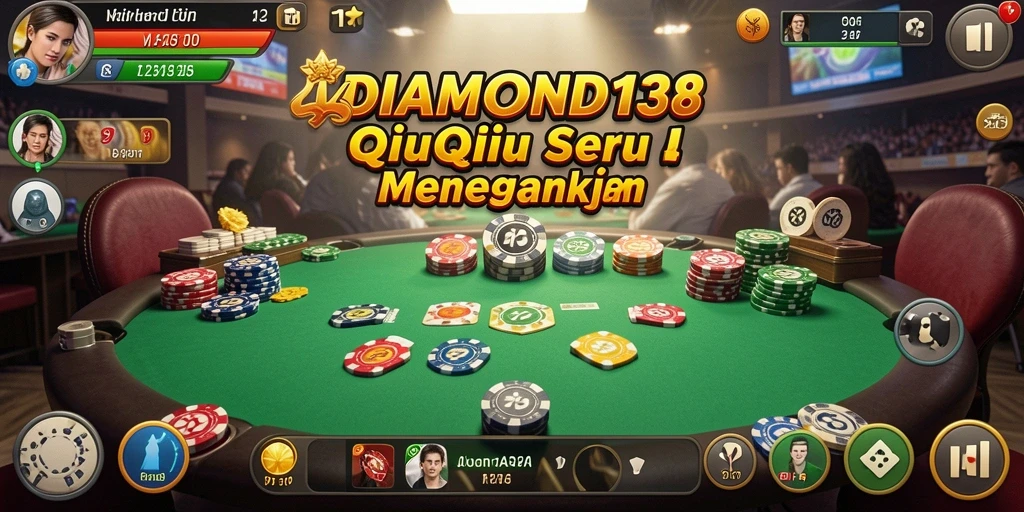 Screenshot menampilkan gameplay seru QiuQiu DIAMOND138.