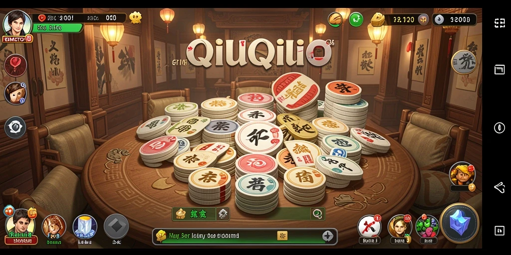 Menampilkan gameplay seru QiuQiu di FOMOTOTO.
