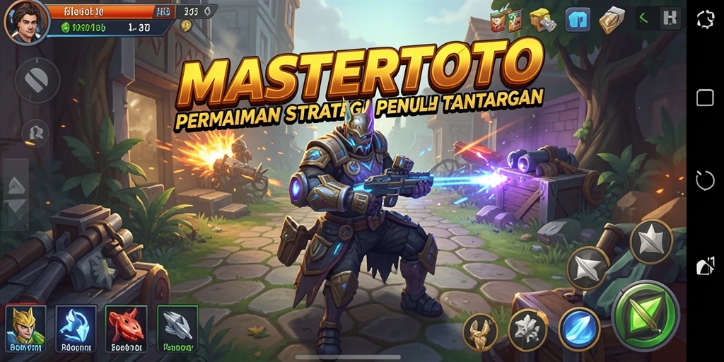 Screenshot gameplay MASTERTOTO yang mendebarkan dan penuh strategi.