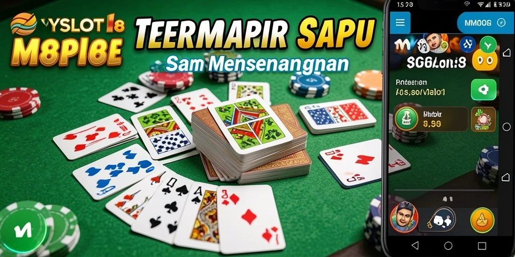 Tampilan gameplay Gaple yang menarik di MYSLOT188.