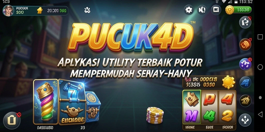Tampilan utama PUCUK4D yang informatif dan mudah digunakan.