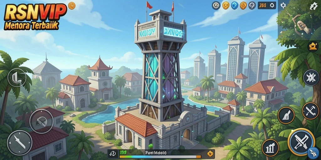Gameplay intens dari RSNVIP menara pertahanan yang mendebarkan.