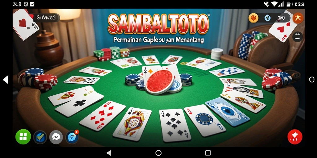 Screenshot gameplay SAMBALTOTO yang menunjukkan keseruan bermain Gaple.