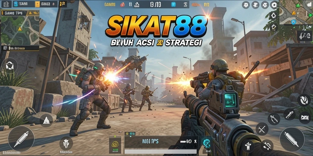 Menampilkan aksi mendebarkan dalam gameplay TPS.