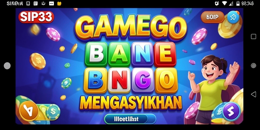 Tampilan gameplay SIP33 yang penuh aksi dan keseruan bermain Bingo.