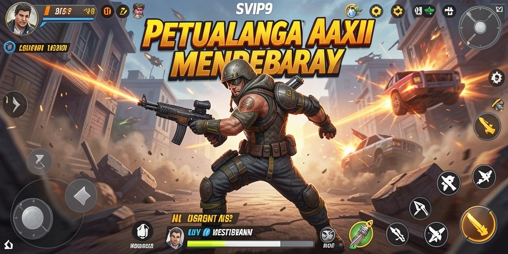 Tangkapan layar gameplay <strong>SVIP9</strong> menampilkan aksi mendebarkan dalam pertempuran.