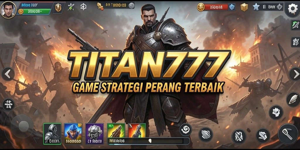 Tampilan gameplay menarik dari TITAN777 dengan aksi pertempuran SLG.