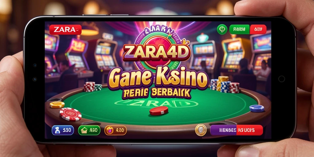 Screenshot ZARA4D menampilkan gameplay Kasino yang seru dan mendebarkan.